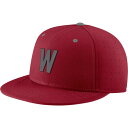 ナイキ メンズ 帽子 アクセサリー Washington State Cougars Nike Aero True Baseball Performance Fitted Hat -