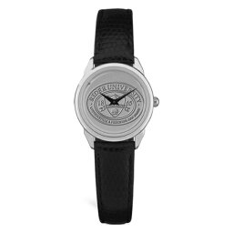 ジャーディン レディース 腕時計 アクセサリー Rider Broncs Women's Medallion Leather Wristwatch -