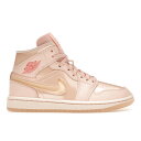 Jordan ジョーダン レディース スニーカー 【Jordan 1 Mid Patent Valentine's Day (Women's)】 サイズ US_5.5(22.5cm) Pink/Sail