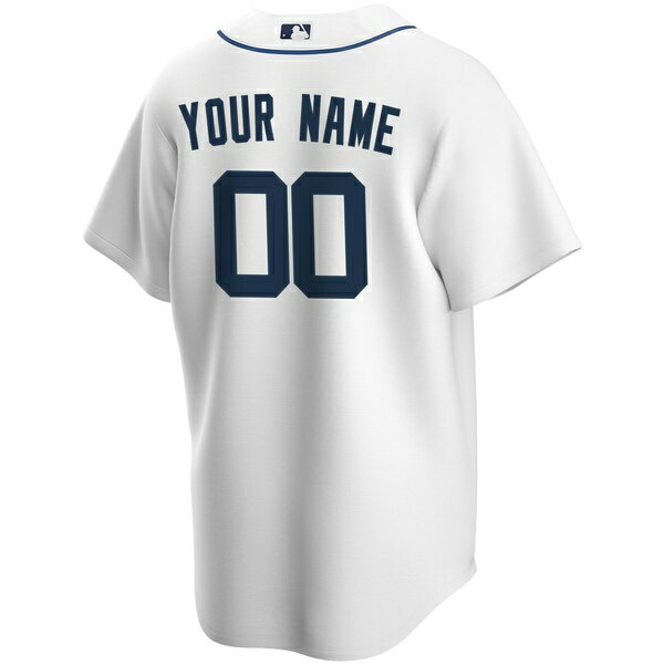 ナイキ メンズ ユニフォーム トップス Detroit Tigers Nike Home Replica Custom Jersey White
