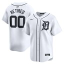 ナイキ メンズ ユニフォーム トップス Detroit Tigers Nike Home Limited PickAPlayer Retired Roster Jersey White