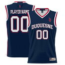 ゲームデイグレーツ メンズ ユニフォーム トップス Duquesne Dukes GameDay Greats Lightweight NIL PickAPlayer Basketball Jersey Navy