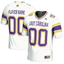 ゲームデイグレーツ メンズ ユニフォーム トップス ECU Pirates GameDay Greats NIL PickAPlayer Football Jersey White