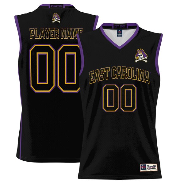 ゲームデイグレーツ メンズ ユニフォーム トップス ECU Pirates GameDay Greats Unisex Lightweight NIL PickAPlayer Basketball Jersey Black