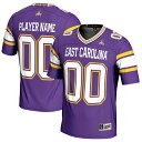 Q[fCO[c Y jtH[ gbvX ECU Pirates GameDay Greats NIL PickAPlayer Football Jersey Purple