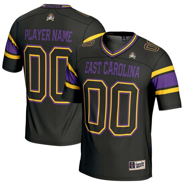 ǥ졼  ˥ե ȥåץ ECU Pirates GameDay Greats NIL PickAPlayer Football Jersey Black