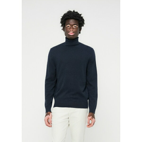 ボス メンズ ニット&セーター アウター EMIO - Jumper - dark blue