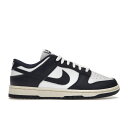 Nike ナイキ レディース スニーカー 【Nike Dunk Low Vintage Navy (Women's)】 サイズ US_W_10.5 White/...
