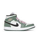 Jordan ジョーダン レディース スニーカー 【Jordan 1 Mid Dutch Green (Women's)】 サイズ US_7(24.0cm) Dutch Green/Black-Barely Green(4)