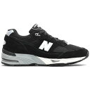 New Balance ニューバランス レディース スニーカー 【New Balance 991 MiUK Black Silver (Women's)】 サイズ US_7.5(24.5cm) Black/Silver(4)
