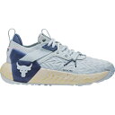 アンダーアーマー レディース フィットネス スポーツ Under Armour Women 039 s Project Rock 6 Training Shoes Light Blue/White