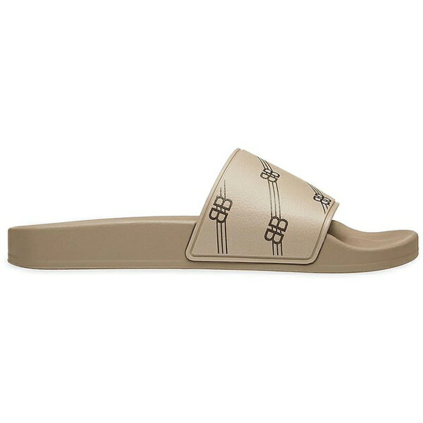 Balenciaga バレンシアガ メンズ スニーカー 【Balenciaga Monogram Slides】 サイズ EU_41(26.0cm) Light Brown Black