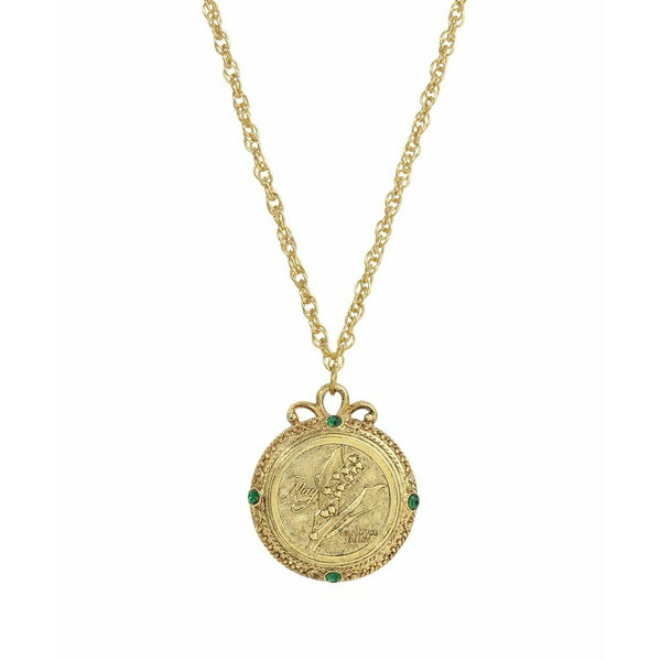 2028 fB[X lbNXE`[J[Ey_ggbv ANZT[ Women's Gold Tone Flower of the Month Narcissus Necklace Gold Tone 1