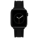 BXJ[g Y rv ANZT[ Men's Black Premium Silicone Band Compatible with 42mm, 44mm, 45mm, Ultra, Ultra2 Apple Watch Black Premium