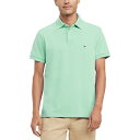 トミー ヒルフィガー メンズ ポロシャツ トップス Men's Cotton Classic Fit 1985 Polo Mint Gel