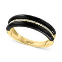 GtB[ RNV fB[X O ANZT[ EFFY&reg; Onyx & Diamond (1/10 ct. t.w.) Ring in 14k Gold Gold