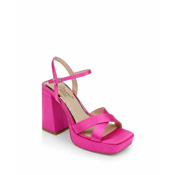 ジュウェルダグレイミシュカ レディース オックスフォード シューズ Women s Rainbow Platform Evening Sandals Neon Pink Satin