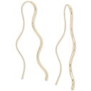 ラッキーブランド レディース ピアス＆イヤリング アクセサリー Gold-Tone Wavy Threader Earrings Gold