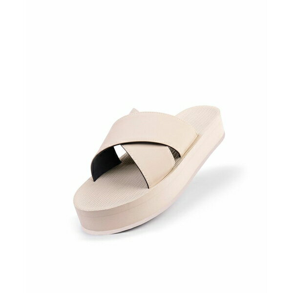 インドソール レディース サンダル シューズ Women's Cross Platform Sandal with Sneaker Sole Sea salt sole/sea salt