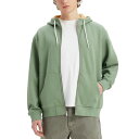 リーバイス リーバイス メンズ パーカー・スウェットシャツ アウター Men's Full-Zip Workwear Hoodie, Created for Macy's Oregano