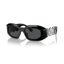 ヴェルサーチ メンズ サングラス・アイウェア アクセサリー Men's Sunglasses VE4425U Black