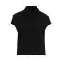 【送料無料】 ヴェルサーチ レディース Tシャツ トップス Tops Black