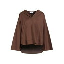 【送料無料】 ジジル レディース パーカー・スウェットシャツ アウター Sweatshirts Brown