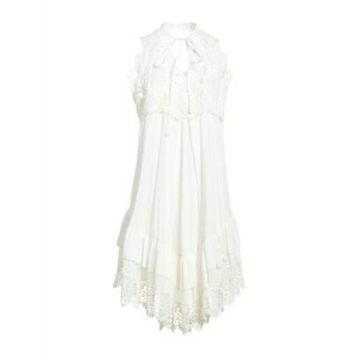 【送料無料】 スーベニアー レディース ワンピース トップス Mini dresses White 【送料無料】 スーベニアー レディース ワンピース トップス Mini dresses White
