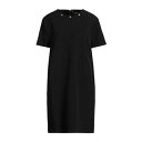 【送料無料】 ヴェルサーチ レディース ワンピース トップス Mini dresses Black