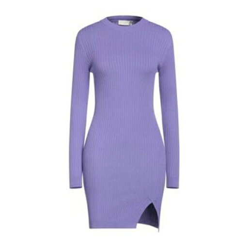 【送料無料】 ハブワン レディース ワンピース トップス Mini dresses Purple 【送料無料】 ハブワン レディース ワンピース トップス Mini dresses Purple