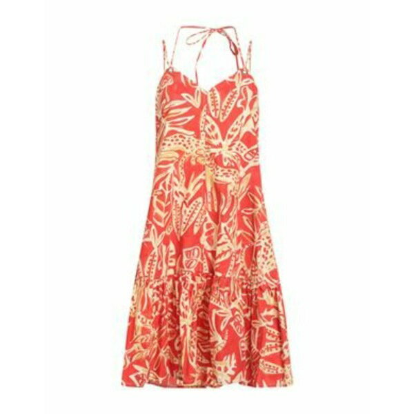 【送料無料】 ビートライス レディース ワンピース トップス Mini dresses Red