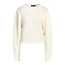 【送料無料】 ファビアナ フィリッピ レディース ニット&セーター アウター Sweaters White