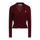 【送料無料】 メゾン キツネ レディース カーディガン アウター Cardigans Red