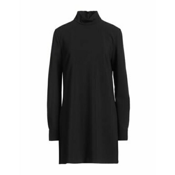 【送料無料】 ピンコ レディース ワンピース トップス Mini dresses Black