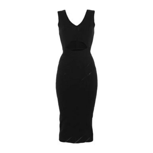 【送料無料】 ピンコ レディース ワンピース トップス Midi dresses Black 【送料無料】 ピンコ レディース ワンピース トップス Midi dresses Black