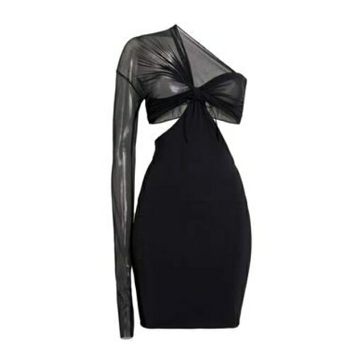 【送料無料】 アマズン レディース ワンピース トップス Mini dresses Black 【送料無料】 アマズン レディース ワンピース トップス Mini dresses Black