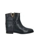 【送料無料】 ヴィアローマ15 レディース ブーツ シューズ Ankle boots Black