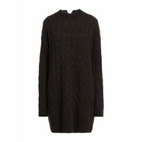 【送料無料】 マレーラ レディース ワンピース トップス Mini dresses Brown