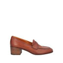 【送料無料】 パンタネッティ レディース スリッポン・ローファー シューズ Loafers Brown