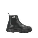 【送料無料】 モスキーノ レディース ブーツ シューズ Ankle boots Black