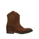 【送料無料】 ストラテジア レディース ブーツ シューズ Ankle boots Brown