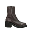 【送料無料】 ハルマネラ レディース ブーツ シューズ Ankle boots Brown