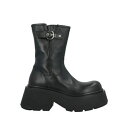 【送料無料】 ヴィック・マティ レディース ブーツ シューズ Ankle boots Black