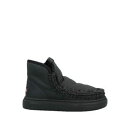 【送料無料】 モウ レディース ブーツ シューズ Ankle boots Black