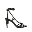 【送料無料】 ツインセット レディース サンダル シューズ Sandals Black