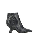 【送料無料】 アンナ・エフ レディース ブーツ シューズ Ankle boots Black