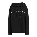 【送料無料】 ジョン リッチモンド レディース パーカー・スウェットシャツ アウター Sweatshirts Black