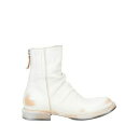 【送料無料】 モマ レディース ブーツ シューズ Ankle boots White