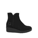 【送料無料】 アジール バイ ルコライン レディース ブーツ シューズ Ankle boots Black