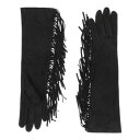 【送料無料】 ランバン レディース 手袋 アクセサリー Gloves Black